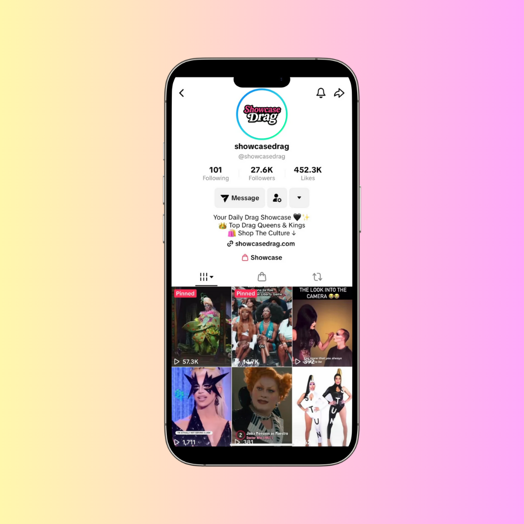 Get Featured on Showcase Drag