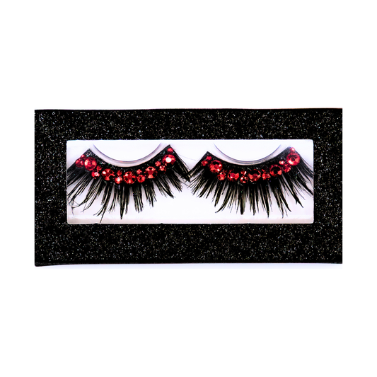 “Stellar Lashes” - Custom Rhinestoned #301 Lashes
