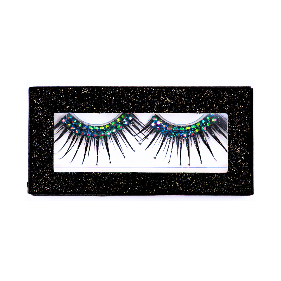 “Crown Jewels” - Custom Rhinestoned #301 Lashes