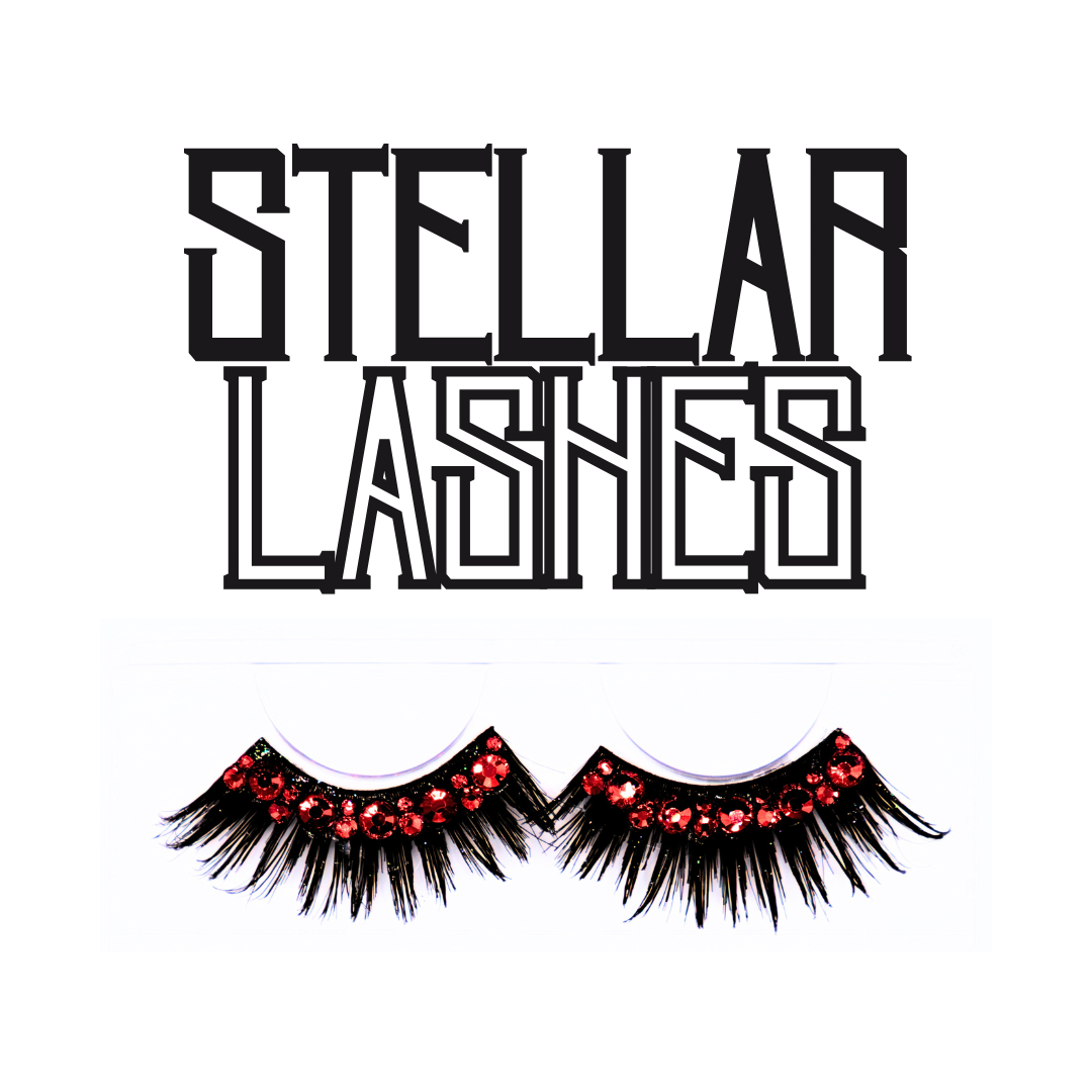 “Stellar Lashes” - Custom Rhinestoned #301 Lashes