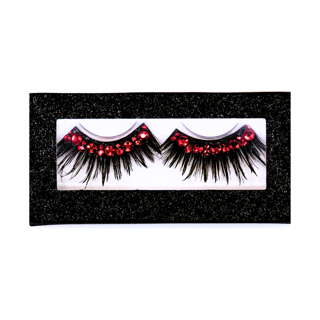 “Stellar Lashes” - Custom Rhinestoned #301 Lashes