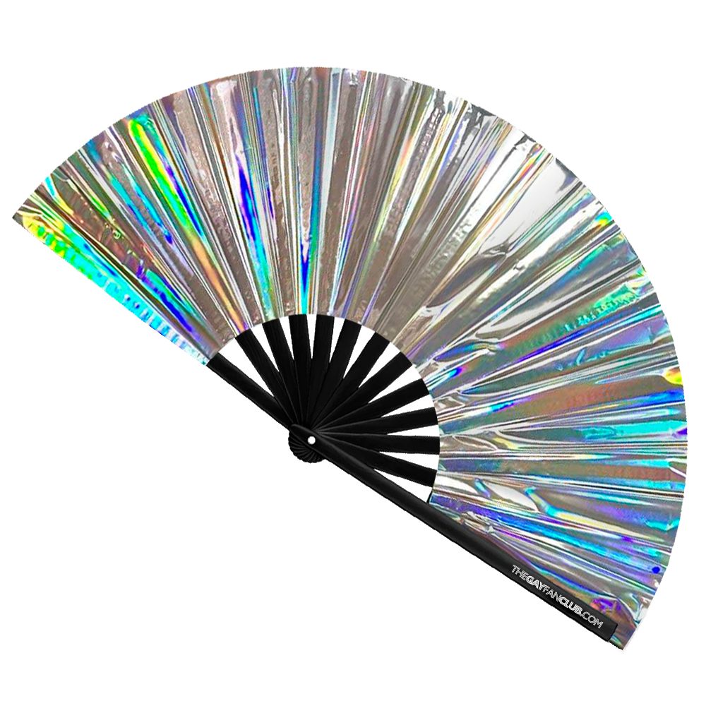 Disco Ball Holographic Fan