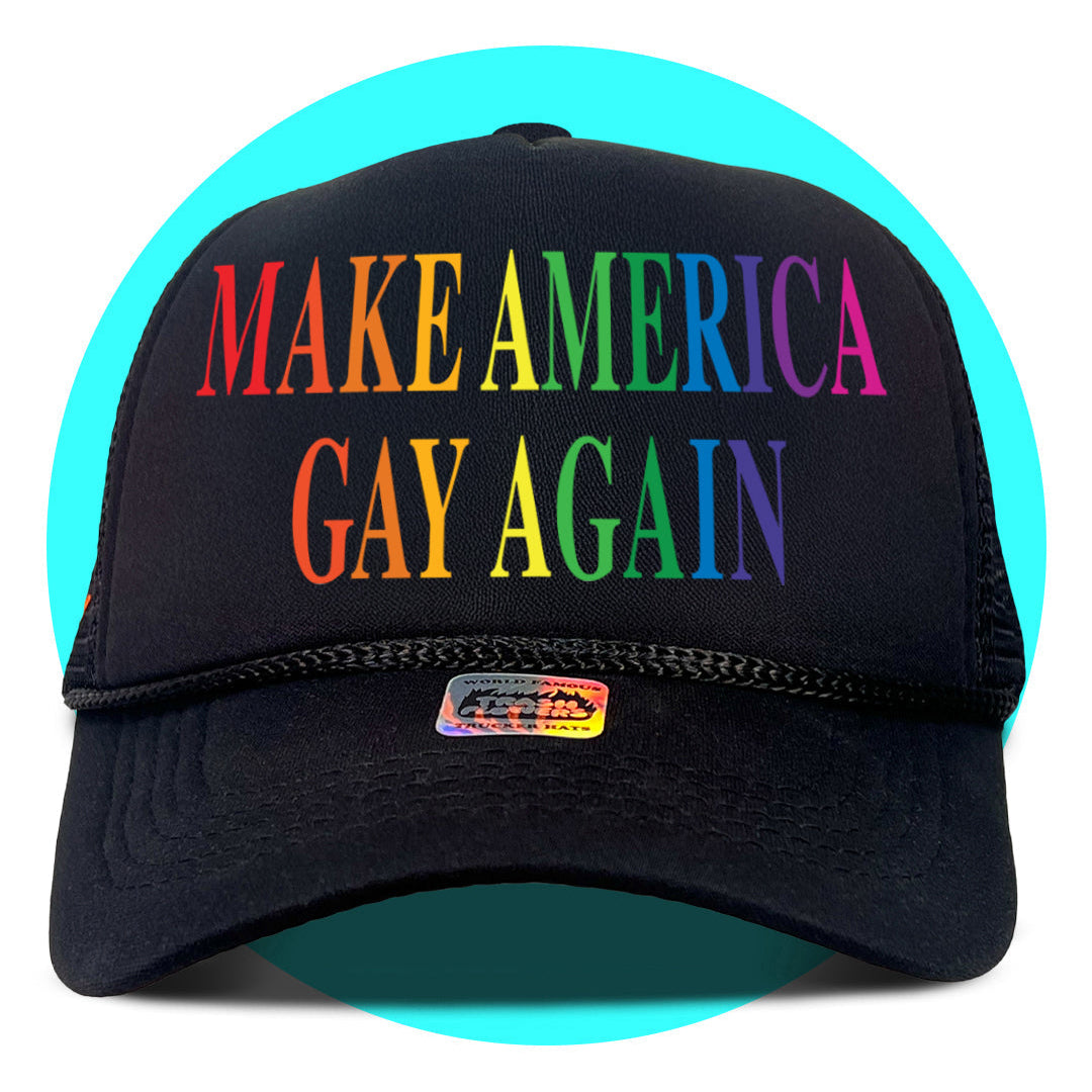 MAGAY Make America Gay Again Trucker Hat