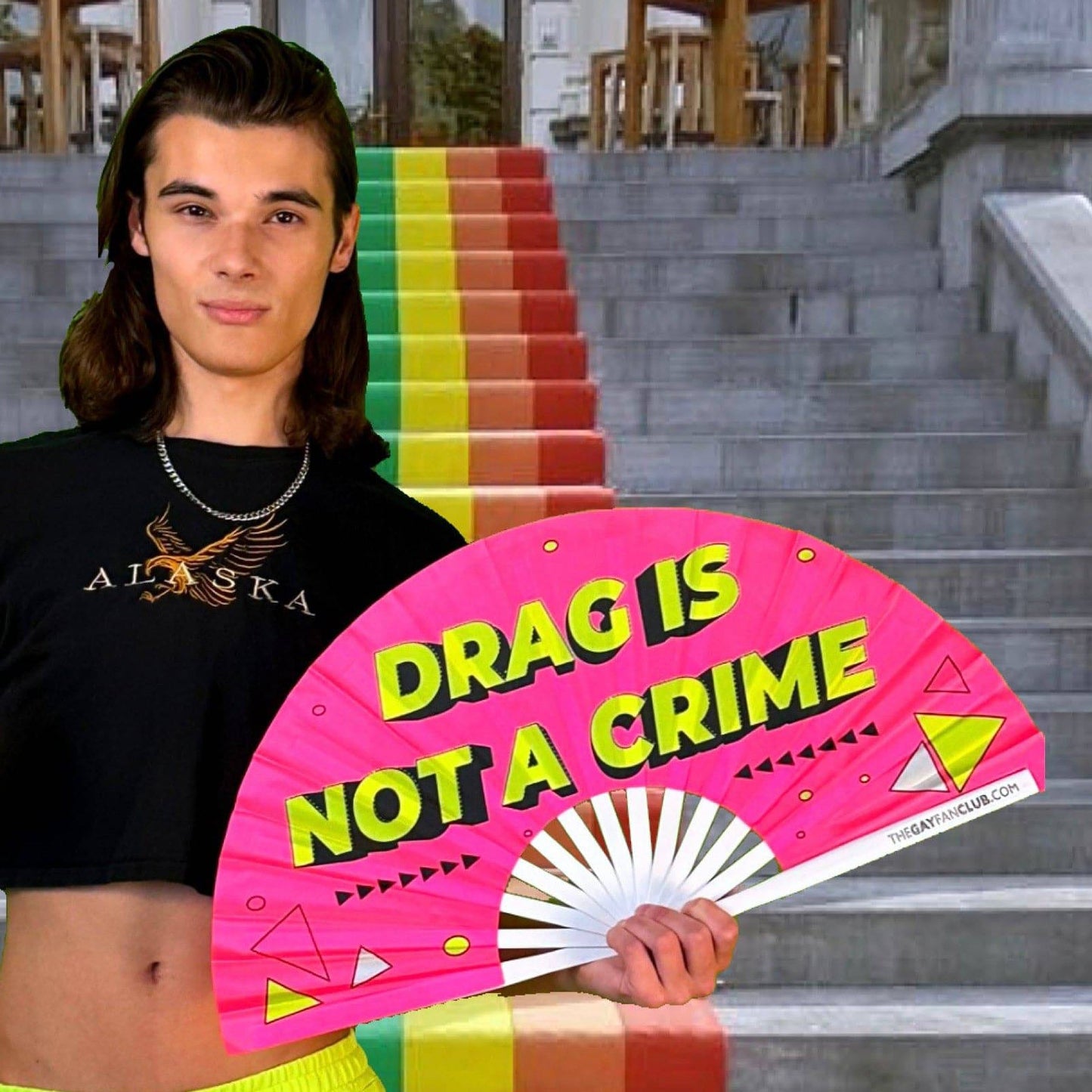 Drag Is Not A Crime Fan (UV)