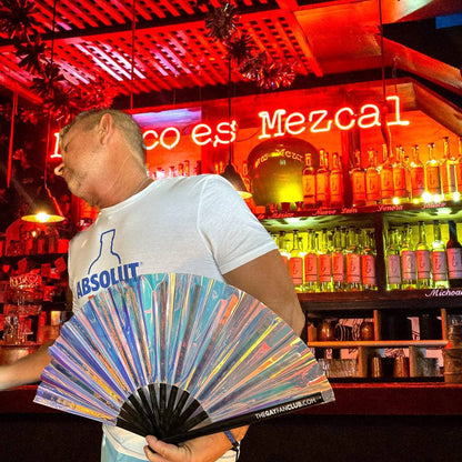 Disco Ball Holographic Fan